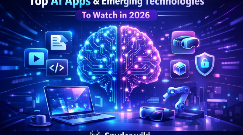 Top AI Apps & Emerging Technologies You Should Watch in 2026